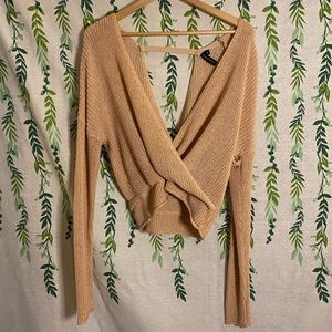 Moon & Madison peach sweater